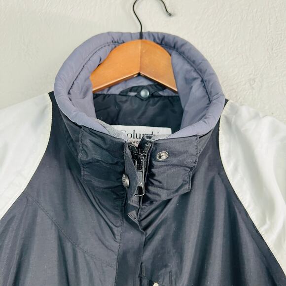 Columbia Full Zip Bugaboo Interchange Ski Jacket Black White Outdoor - L - Picture 4 of 7